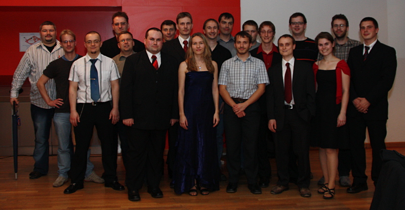 Ehemalige und aktuelle CSN-Teammitglieder zur Feier des 15jährigen Bestehens des CSN 